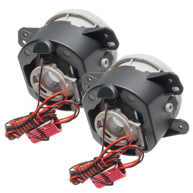 Oracle Lighting 07-09 Jeep Wrangler JK Pre-Assembled LED Halo Fog Lights -Pink Oracle Lighting 07-09 Jeep Wrangler JK Pre-Assembled LED Halo Fog Lights -Pink