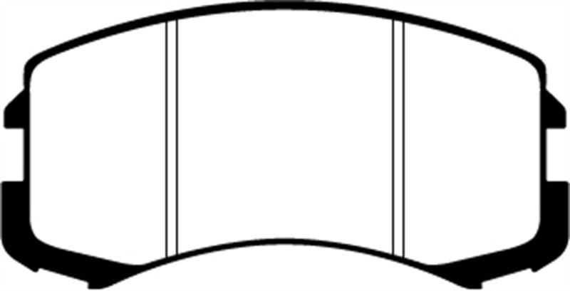EBC 02-05 Mitsubishi Lancer 2.0 ES Ultimax2 Front Brake Pads EBC 02-05 Mitsubishi Lancer 2.0 ES Ultimax2 Front Brake Pads