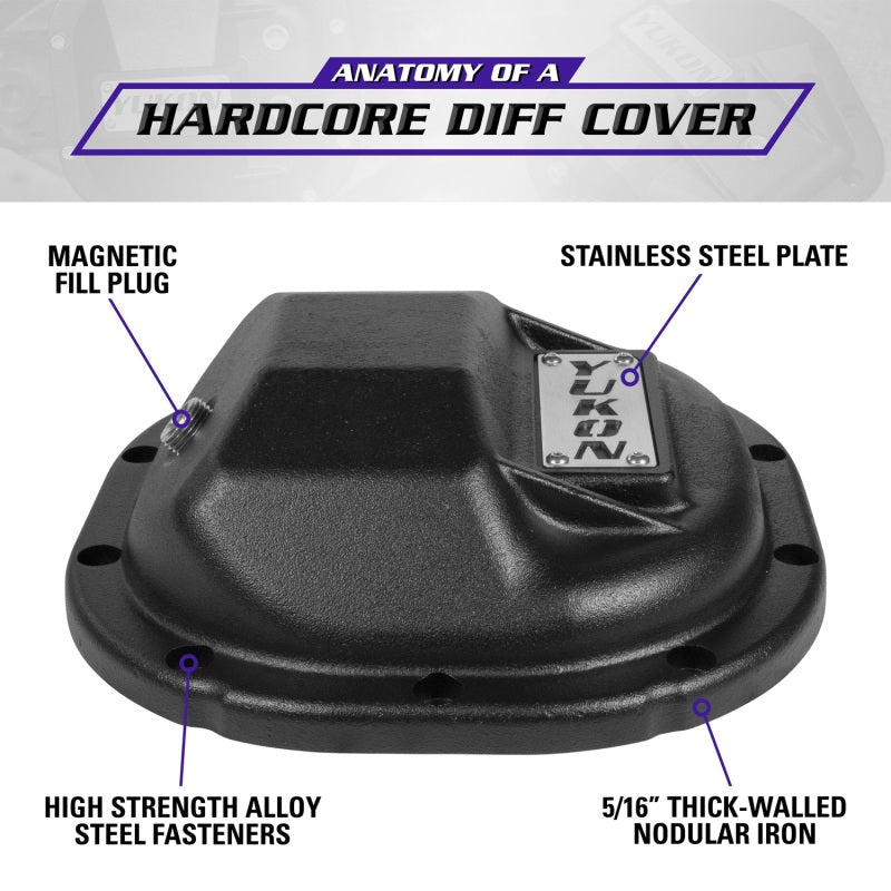 Yukon Gear Hardcore Diff Cover for 8.8in Ford Yukon Gear Hardcore Diff Cover for 8.8in Ford