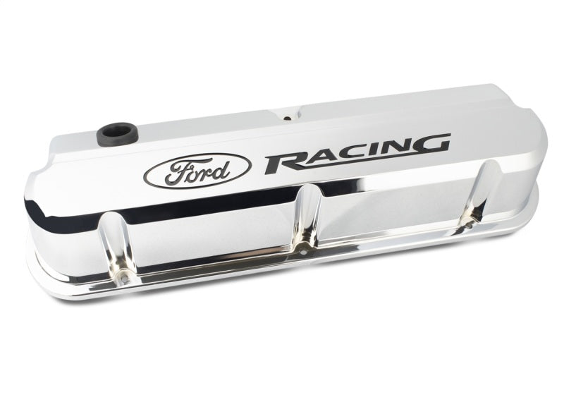 Ford Racing 289-351 Slant Edge Chrome Valve Cover Ford Racing 289-351 Slant Edge Chrome Valve Cover