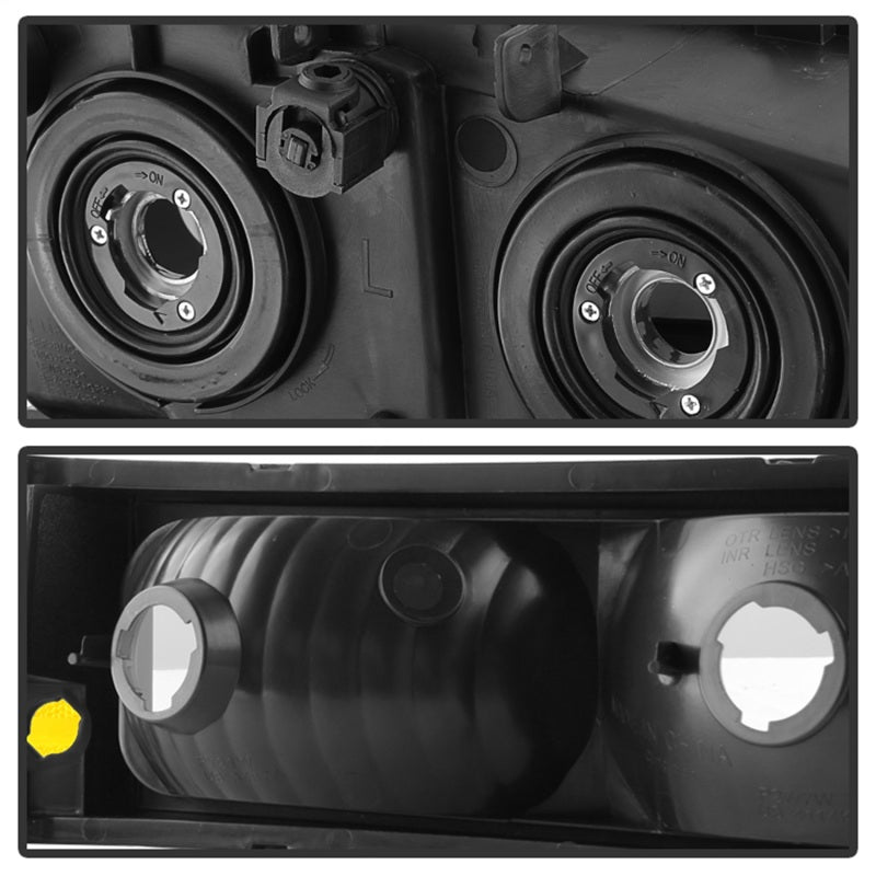 xTune Chevy Silverado 2500HD 03-06 Crystal Headlights w/ Bumper Lights HD-JH-CSIL03-AM-BSM-SET xTune Chevy Silverado 2500HD 03-06 Crystal Headlights w/ Bumper Lights HD-JH-CSIL03-AM-BSM-SET