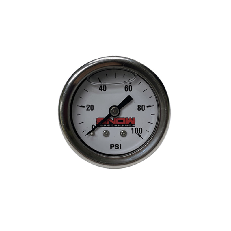 Snow 0-100PSI Fuel Pressure Gauge (1/8in NPT) Snow 0-100PSI Fuel Pressure Gauge (1/8in NPT)