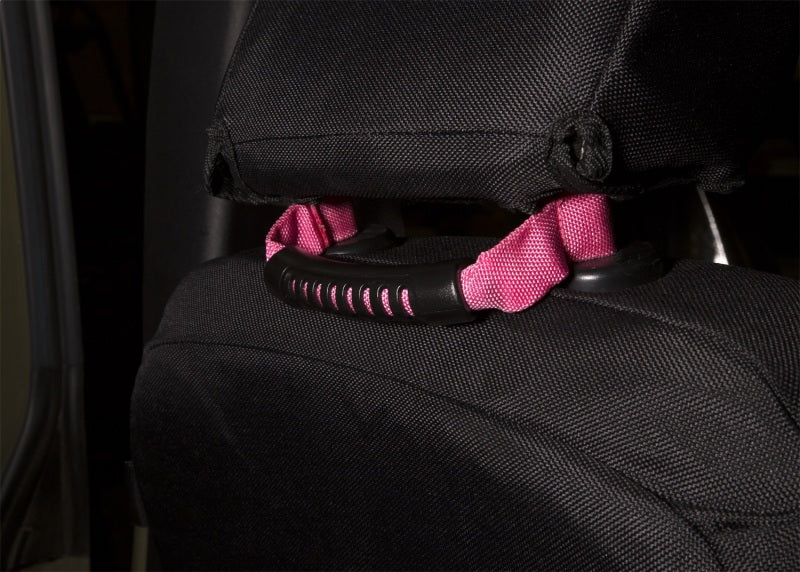 Rugged Ridge A-Pillar Grab Handle Pink 07-18 Jeep Wrangler JK Rugged Ridge A-Pillar Grab Handle Pink 07-18 Jeep Wrangler JK