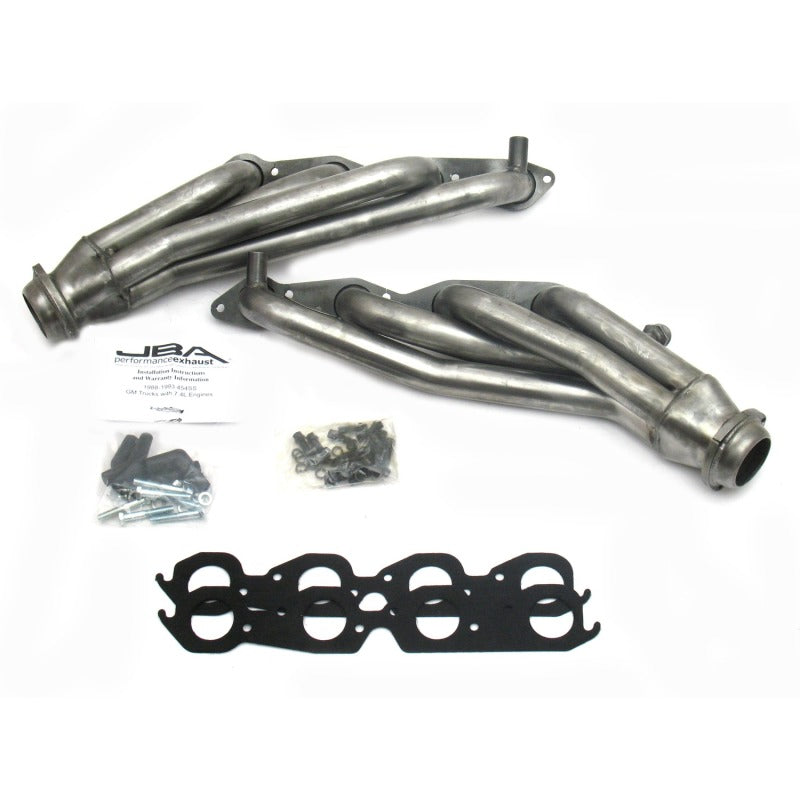JBA 96-00 GM Truck 7.4L Voretc w/EGR & A.I.R. 1-3/4in Primary Raw 409SS Cat4Ward Header JBA 96-00 GM Truck 7.4L Voretc w/EGR & A.I.R. 1-3/4in Primary Raw 409SS Cat4Ward Header