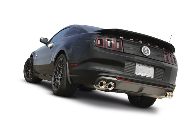 Borla 13-14 Mustang Shelby GT500 GT 5.8L V8 RWD Dual Split Rear Exit ATAK Exhaust Rear Section Only Borla 13-14 Mustang Shelby GT500 GT 5.8L V8 RWD Dual Split Rear Exit ATAK Exhaust Rear Section Only