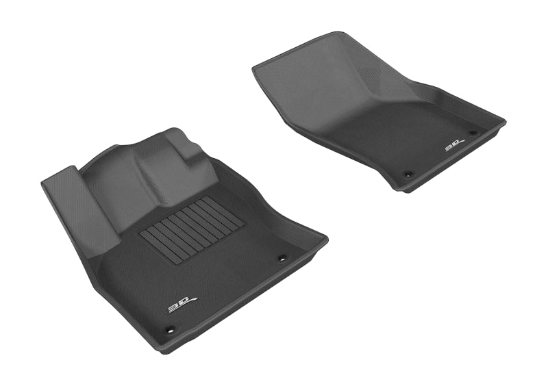 3D MAXpider 2015-2020 Audi A3/A3 Sportback E-Tron/RS3/S3 Kagu 1st Row Floormat - Black 3D MAXpider 2015-2020 Audi A3/A3 Sportback E-Tron/RS3/S3 Kagu 1st Row Floormat - Black
