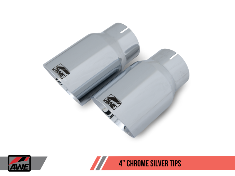 AWE Tuning S550 Mustang GT Cat-back Exhaust - Track Edition (Chrome Silver Tips) AWE Tuning S550 Mustang GT Cat-back Exhaust - Track Edition (Chrome Silver Tips)