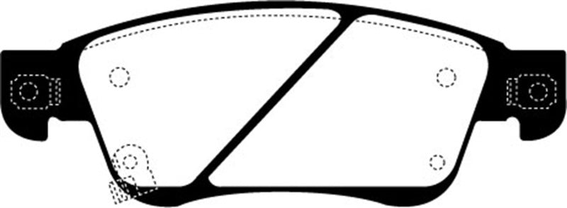 EBC 11-13 Infiniti G25 2.5 Greenstuff Front Brake Pads EBC 11-13 Infiniti G25 2.5 Greenstuff Front Brake Pads