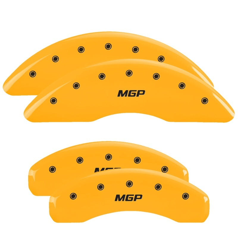 MGP 4 Caliper Covers Engraved Front & Rear MGP Red finish silver ch MGP 4 Caliper Covers Engraved Front & Rear MGP Red finish silver ch
