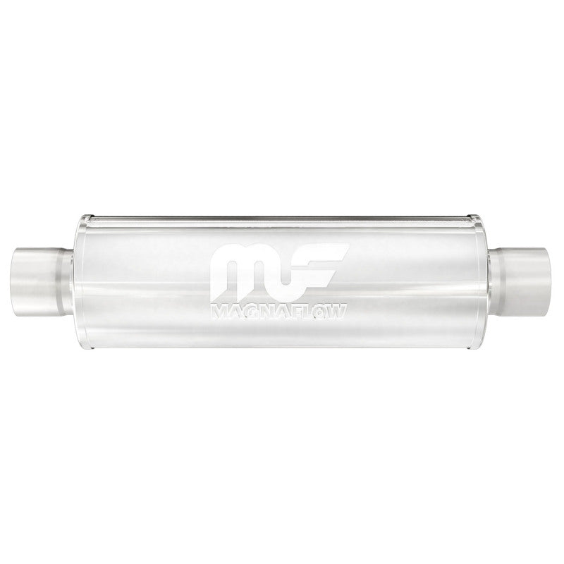 MagnaFlow Muffler Mag SS 14X4X4 2X2 C/C MagnaFlow Muffler Mag SS 14X4X4 2X2 C/C