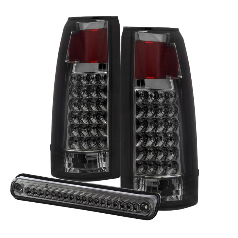 xTune Yukon Denali 99-00 LED Tail Lights w/ 3rd LED Brake Light Smoked ALT-JH-CCK88-LED-SET-SM xTune Yukon Denali 99-00 LED Tail Lights w/ 3rd LED Brake Light Smoked ALT-JH-CCK88-LED-SET-SM