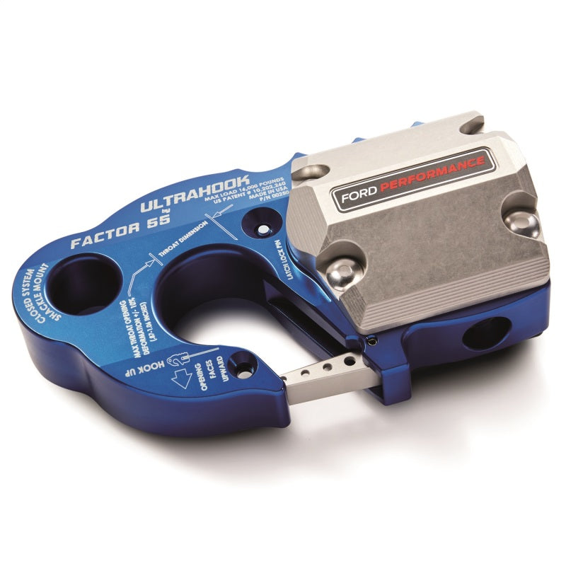 Ford Racing Factor 55 UltraHook w/Rope Guard - Blue Ford Racing Factor 55 UltraHook w/Rope Guard - Blue
