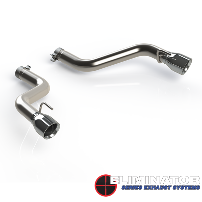 QTP 16-18 Chevrolet Camaro SS 6.2L 304SS Eliminator Muffler Delete Axle Back Exhaust w/4.5in Tips QTP 16-18 Chevrolet Camaro SS 6.2L 304SS Eliminator Muffler Delete Axle Back Exhaust w/4.5in Tips