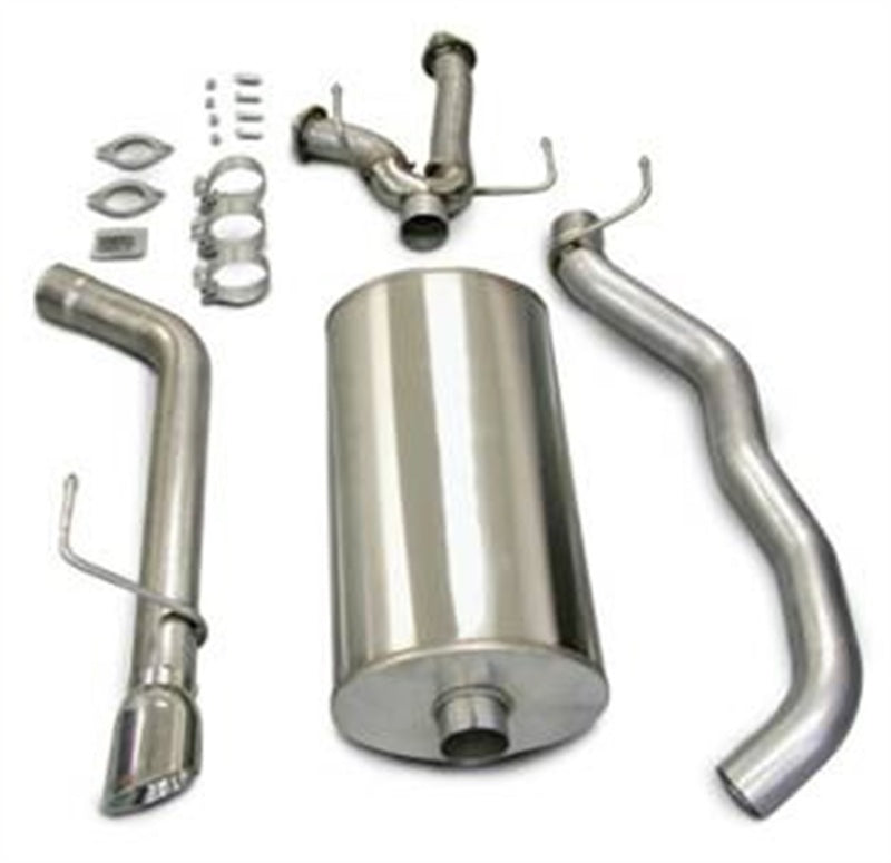 Corsa 2008-2017 Toyota Sequoia 5.7L V8 Polished Touring Cat-Back Exhaust Corsa 2008-2017 Toyota Sequoia 5.7L V8 Polished Touring Cat-Back Exhaust