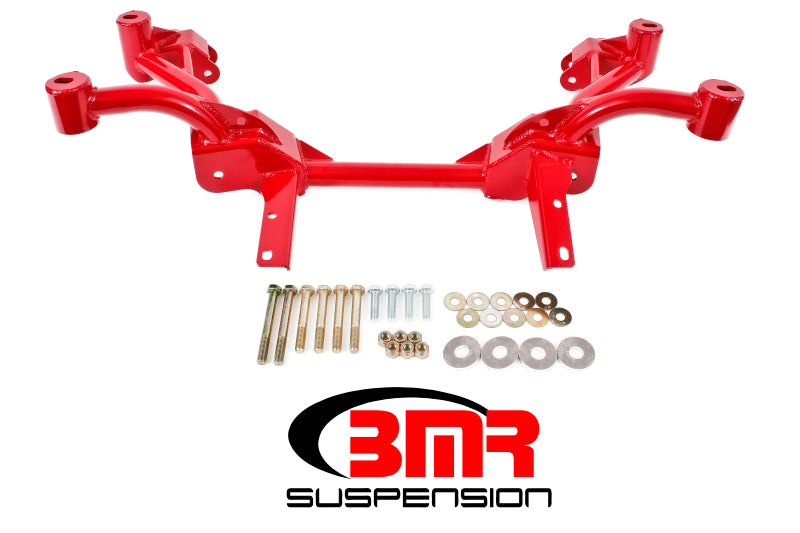 BMR 82-82 3rd Gen F-Body K-Member w/ No Motor Mounts and Pinto Rack Mounts - Red BMR 82-82 3rd Gen F-Body K-Member w/ No Motor Mounts and Pinto Rack Mounts - Red