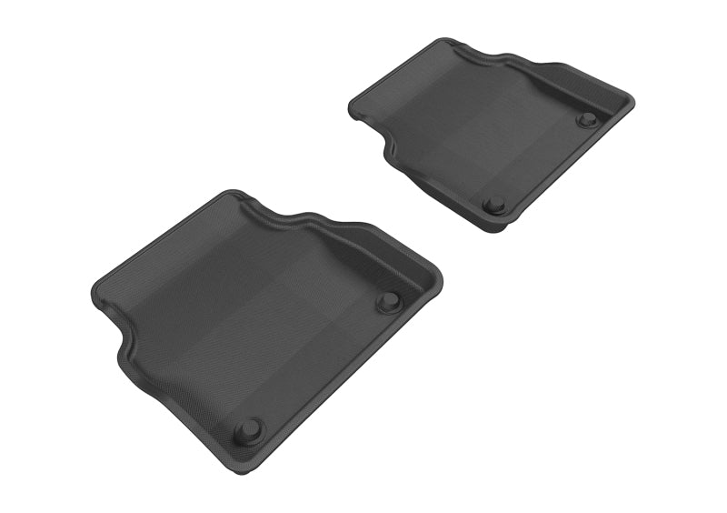3D MAXpider 2011-2017 Audi A8 Kagu 2nd Row Floormats - Black 3D MAXpider 2011-2017 Audi A8 Kagu 2nd Row Floormats - Black