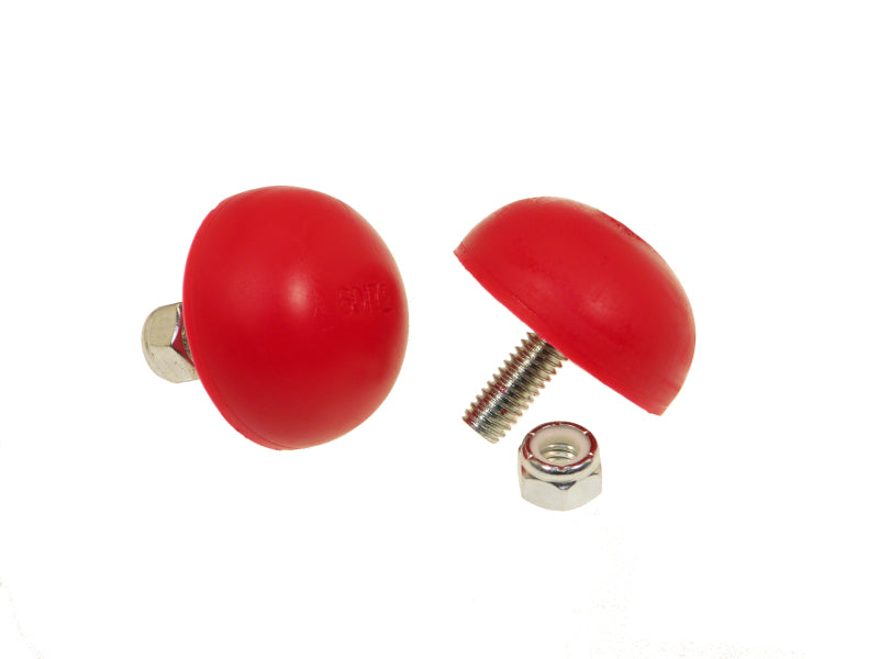 Prothane Universal Bump Stop 11/16X1 5/8 Dia Btn - Red Prothane Universal Bump Stop 11/16X1 5/8 Dia Btn - Red