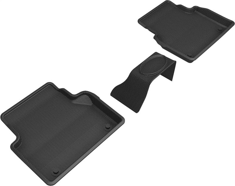 3D MAXpider 19-23 Audi A6/A7 / 21-24 RS6/RS7 Kagu 2nd Row Floormats - Black 3D MAXpider 19-23 Audi A6/A7 / 21-24 RS6/RS7 Kagu 2nd Row Floormats - Black