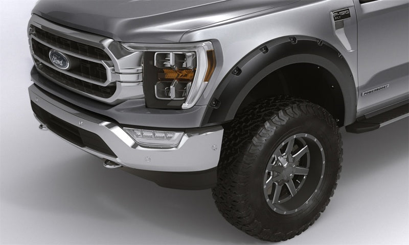 Bushwacker 17-21 Ford F-250 Super Duty Forge Style Flares 4pc - Black Bushwacker 17-21 Ford F-250 Super Duty Forge Style Flares 4pc - Black