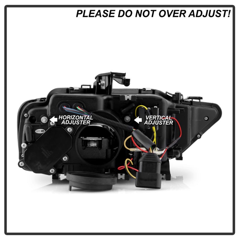 Spyder 13-16 Audi A4/S4 Halogen Model Only High-Power LED Headlights - Black PRO-YD-AA413HALAP-BK Spyder 13-16 Audi A4/S4 Halogen Model Only High-Power LED Headlights - Black PRO-YD-AA413HALAP-BK