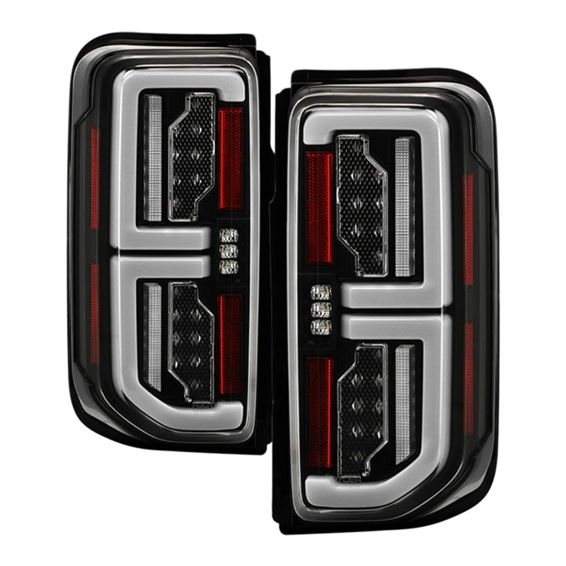 Spyder 21-23 Ford Bronco (Factory LED Model Only) LED Tail Lights - Black (ALT-YD-FB21LED-LED-BK) Spyder 21-23 Ford Bronco (Factory LED Model Only) LED Tail Lights - Black (ALT-YD-FB21LED-LED-BK)
