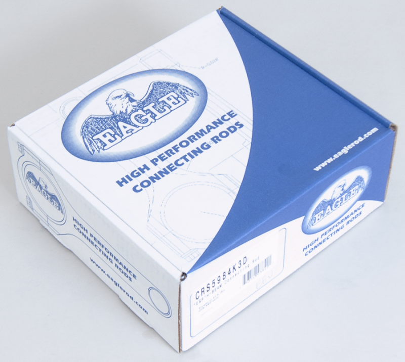 Eagle Honda/Acura K24 Engine 5.984in Length .864in Pin Connecting Rods (Set of 4) Eagle Honda/Acura K24 Engine 5.984in Length .864in Pin Connecting Rods (Set of 4)