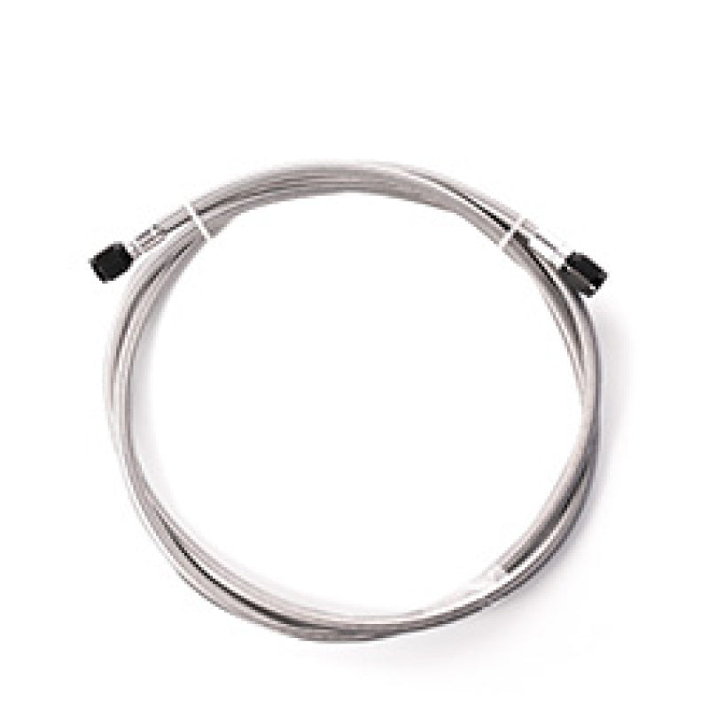 Snow Performance 2ft Stainless Steel Braided Line (Black) w/ 4AN Fittings Snow Performance 2ft Stainless Steel Braided Line (Black) w/ 4AN Fittings