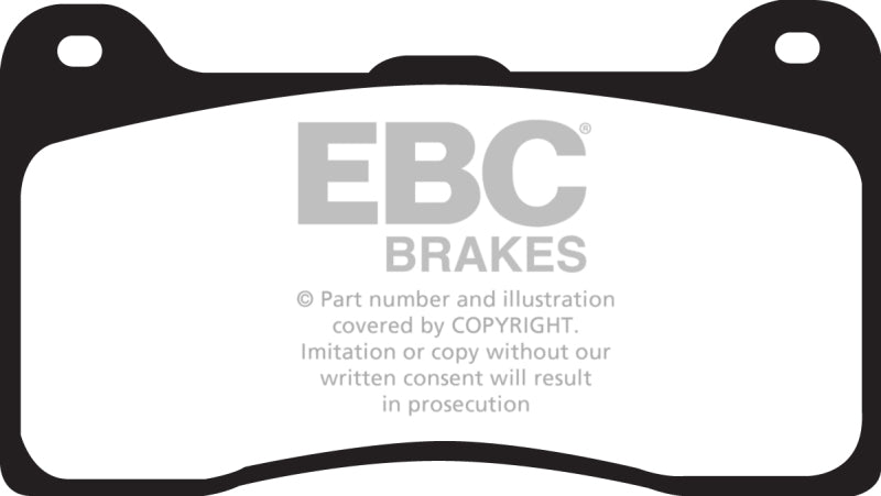 EBC Wilwood Dynapro Lug Mount Caliper Greenstuff Brake Pads EBC Wilwood Dynapro Lug Mount Caliper Greenstuff Brake Pads