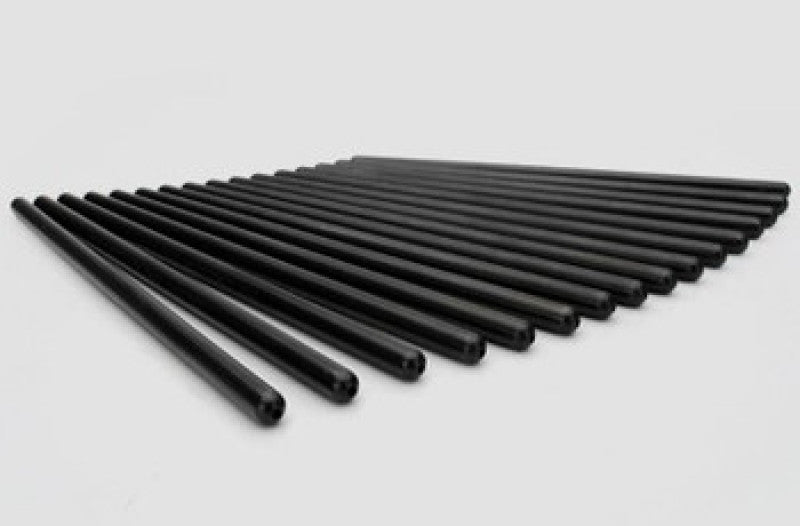 Manley .120in Wall 7.100in Length 5/16in Dia 4130 Chrome Moly Swedged End Push Rods (Set of 16) Manley .120in Wall 7.100in Length 5/16in Dia 4130 Chrome Moly Swedged End Push Rods (Set of 16)