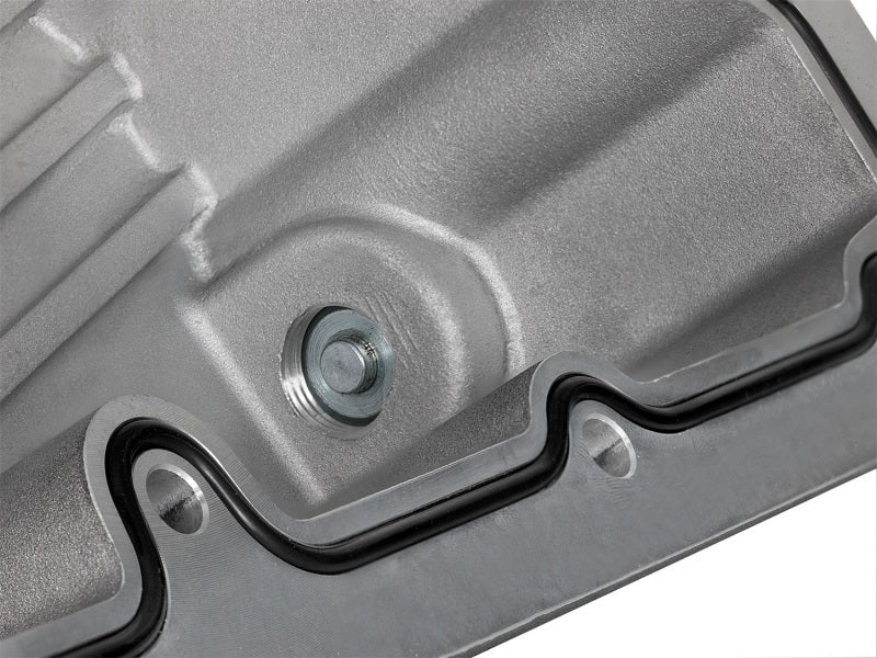 AFE Pro Series Engine Oil Pan Black w/Machined Fins; 11-16 Ford Powerstroke V8-6.7L (td) AFE Pro Series Engine Oil Pan Black w/Machined Fins; 11-16 Ford Powerstroke V8-6.7L (td)