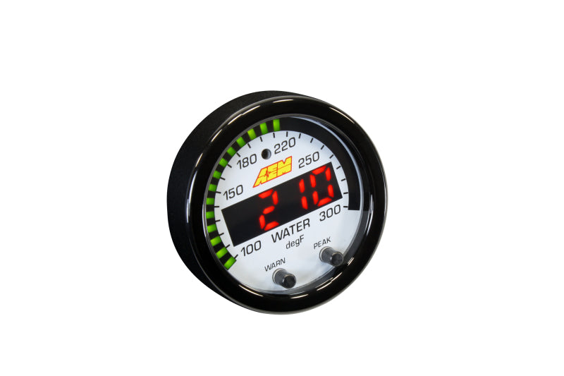 AEM X-Series Temperature 100-300F Gauge Kit (ONLY Black Bezel and Water Temp. Faceplate) AEM X-Series Temperature 100-300F Gauge Kit (ONLY Black Bezel and Water Temp. Faceplate)