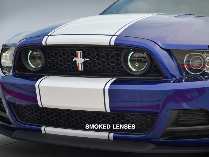 Raxiom 13-14 Ford Mustang GT CCFL Halo Fog Lights (Smoked) Raxiom 13-14 Ford Mustang GT CCFL Halo Fog Lights (Smoked)