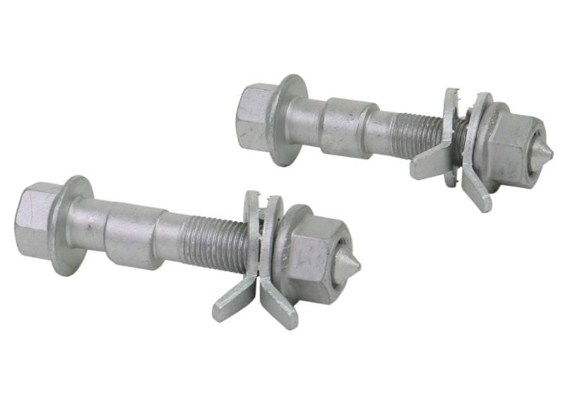 Whiteline 90-93 Toyota Celica GT-Four Turbo AWD ST185 Front Camber adj bolt kit-17mm Whiteline 90-93 Toyota Celica GT-Four Turbo AWD ST185 Front Camber adj bolt kit-17mm