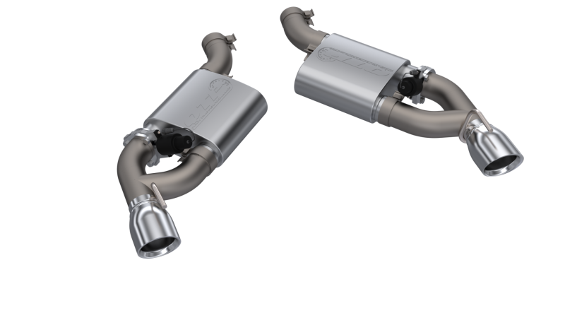 QTP 16-18 Chevrolet Camaro SS 6.2L 304SS Screamer Axle Back Exhaust w/4.5in Dual Tips QTP 16-18 Chevrolet Camaro SS 6.2L 304SS Screamer Axle Back Exhaust w/4.5in Dual Tips