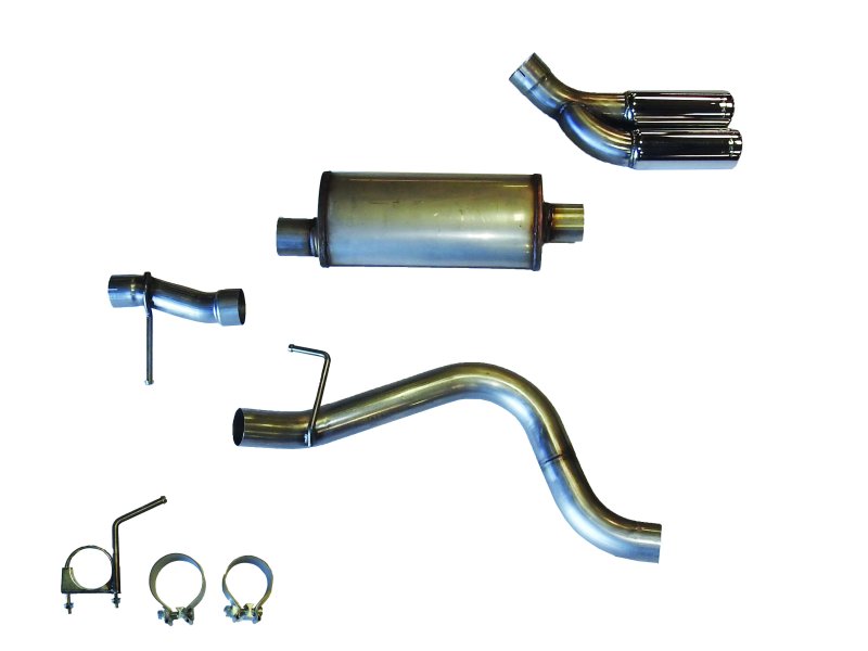 JBA 19-20 Ford Ranger 2.3L 409SS Pass Side Dual Exit Cat-Back Exhaust JBA 19-20 Ford Ranger 2.3L 409SS Pass Side Dual Exit Cat-Back Exhaust