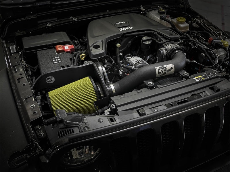 aFe Magnum FORCE Stage-2 XP Pro-GUARD 7 Cold Air Intake System 2018+ Jeep Wrangler (JL) V6 3.6L aFe Magnum FORCE Stage-2 XP Pro-GUARD 7 Cold Air Intake System 2018+ Jeep Wrangler (JL) V6 3.6L