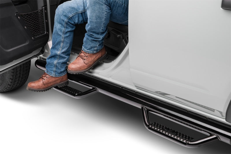 N-Fab Nerf Step 2021 Ford Bronco (4 Door) - Gloss Black - SRW - 3in N-Fab Nerf Step 2021 Ford Bronco (4 Door) - Gloss Black - SRW - 3in