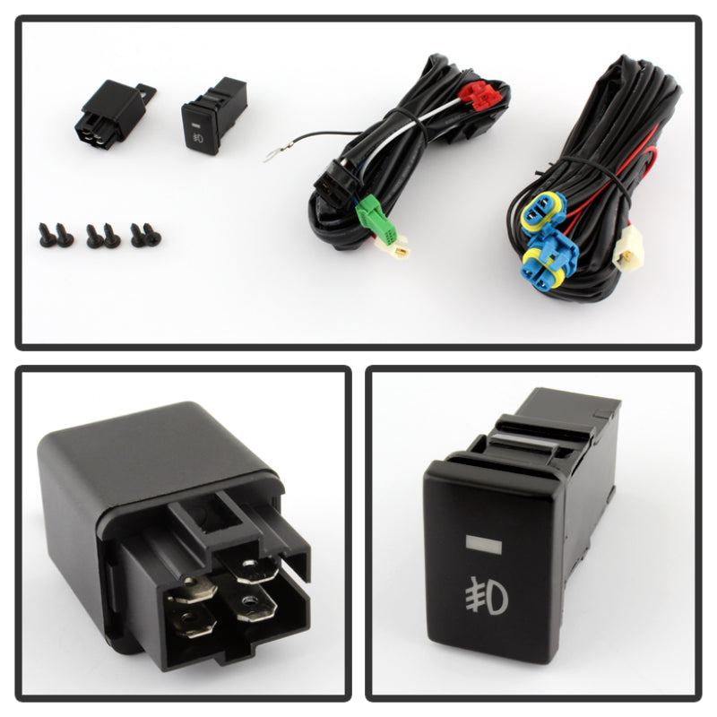 Spyder Mitsubishi Mirage 2014+ OEM Fog Lights w/Switch Clear FL-MM2014-C Spyder Mitsubishi Mirage 2014+ OEM Fog Lights w/Switch Clear FL-MM2014-C