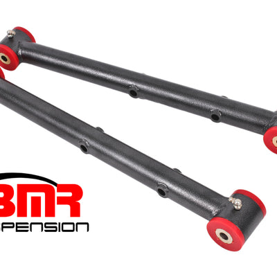 BMR 78-87 G-Body Non-Adj. Lower Control Arms (Polyurethane) - Black Hammertone