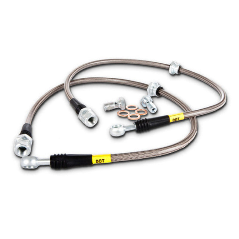 StopTech 09 Audi A4 Sedan / 08-10 A5-S5 Rear Stainless Steel Brake Line Kit StopTech 09 Audi A4 Sedan / 08-10 A5-S5 Rear Stainless Steel Brake Line Kit