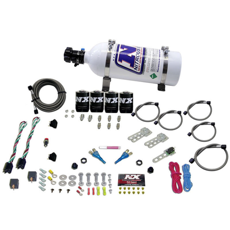 Nitrous Express GM EFI Dual Stage Nitrous Kit (50-150HP x 2) w/5lb Bottle Nitrous Express GM EFI Dual Stage Nitrous Kit (50-150HP x 2) w/5lb Bottle