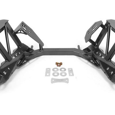 BMR 79-95 Ford Mustang K-Member Premium Version w/Spring Perches - Black Hammertone