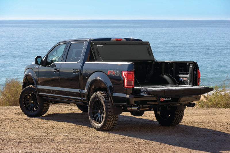 BAK 21-22 Ford F-150 (Incl. 2022 Lightning) BAKFlip MX4 5.7ft Bed Cover - Matte Finish BAK 21-22 Ford F-150 (Incl. 2022 Lightning) BAKFlip MX4 5.7ft Bed Cover - Matte Finish