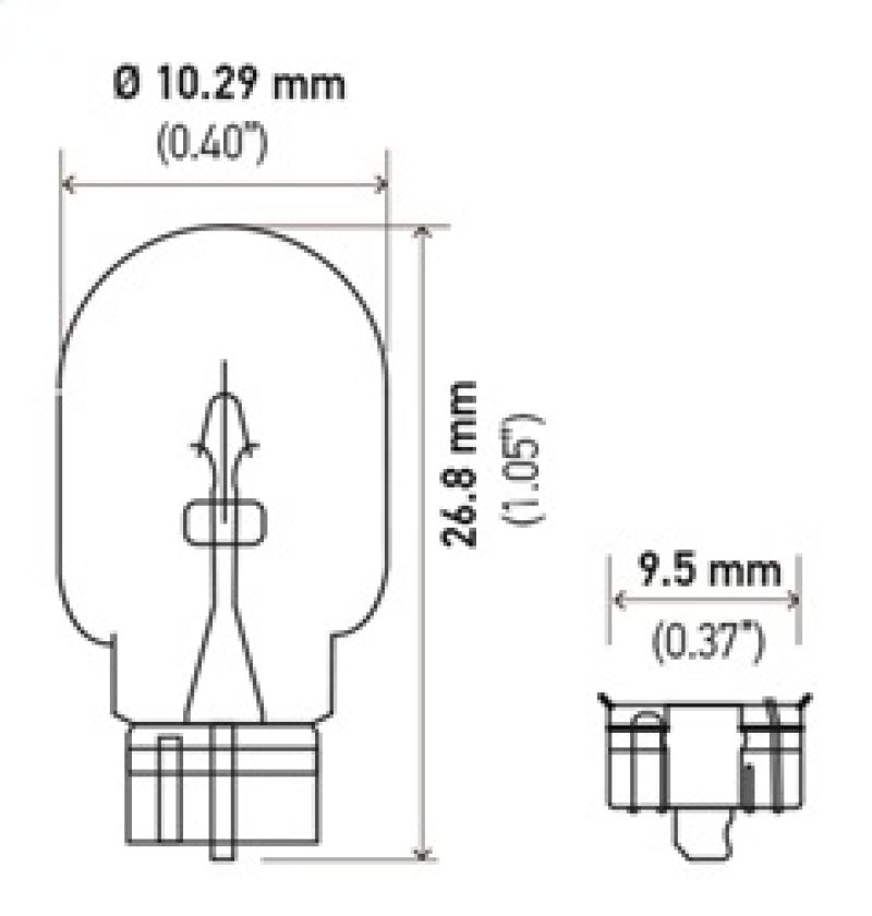 Hella Universal Clear T3.25 Incandescent 12V 3W Bulb (MOQ 10) Hella Universal Clear T3.25 Incandescent 12V 3W Bulb (MOQ 10)
