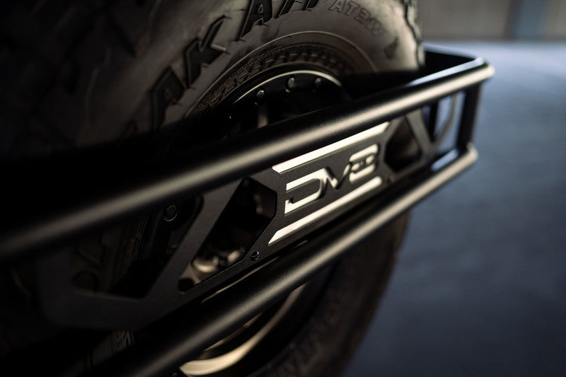 DV8 Offroad 21-23 Ford Bronco Spare Tire Guard & Accessory Mount DV8 Offroad 21-23 Ford Bronco Spare Tire Guard & Accessory Mount