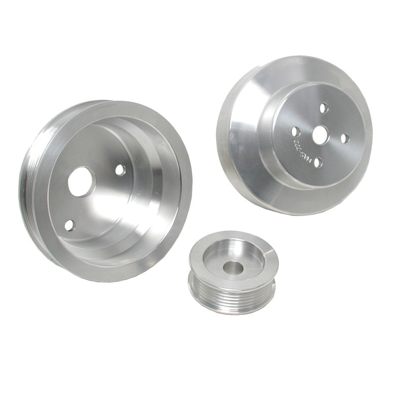 BBK 88-95 GM Truck 4.3 5.0 5.7 Underdrive Pulley Kit - Lightweight CNC Billet Aluminum (3pc) BBK 88-95 GM Truck 4.3 5.0 5.7 Underdrive Pulley Kit - Lightweight CNC Billet Aluminum (3pc)