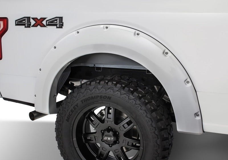 Bushwacker 18-19 Ford F-150 Pocket Style Flares 4 pc - Oxford White Bushwacker 18-19 Ford F-150 Pocket Style Flares 4 pc - Oxford White