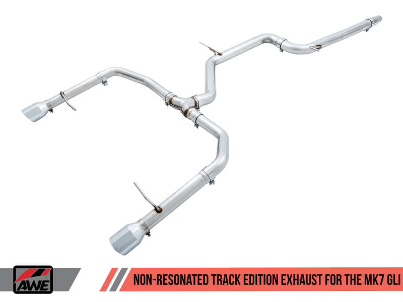 AWE Tuning 18-21 Volkswagen Jetta GLI Mk7 Track Edition Exhaust - Chrome Silver Tips (Fits OEM DP) AWE Tuning 18-21 Volkswagen Jetta GLI Mk7 Track Edition Exhaust - Chrome Silver Tips (Fits OEM DP)