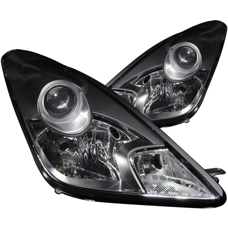 ANZO 2000-2005 Toyota Celica Crystal Headlights Black ANZO 2000-2005 Toyota Celica Crystal Headlights Black