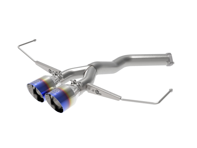 aFe Takeda 3in-2.5in 304 SS Axle-Back Exhaust w/Blue Flame Tip 19-20 Hyundai Veloster I4-1.6L(t) aFe Takeda 3in-2.5in 304 SS Axle-Back Exhaust w/Blue Flame Tip 19-20 Hyundai Veloster I4-1.6L(t)